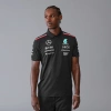 Mercedes AMG Petronas F1 Men's 2024 Team Polo Shirt - Black