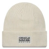 Red Bull Racing F1 New Era Repreve Short Cuff Beanie Hat - Cream