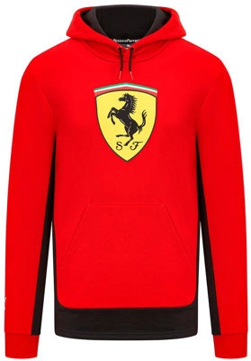Scuderia Ferrari F1 Shield Men's Hoodie - Red