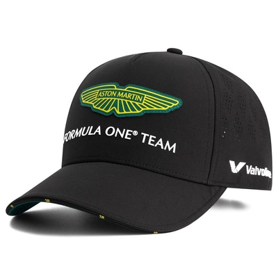 Aston Martin F1 2025 Official Lance Stroll Driver Hat - Black
