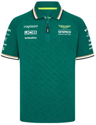 Aston Martin F1 Men's 2024 Team Polo Shirt