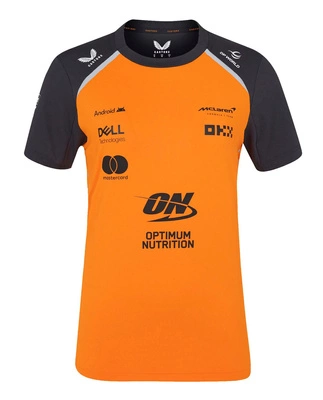 Koszulka damska McLaren F1 Team 2025 - Papaya