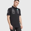 Koszulka polo Mercedes AMG Petronas F1 adidas 2025 - Black