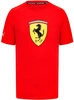 Scuderia Ferrari F1 Large Scudetto Men's T-Shirt - Red