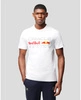 Red Bull Racing F1 Men's Large Logo T-Shirt - White