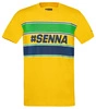 Ayrton Senna Hashtag T-Shirt - Yellow