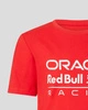 Red Bull Racing F1 Kids Large Logo T-Shirt - Flame Scarlet