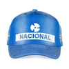 Ayrton Senna F1 Replica Nacional Vintage Washed Baseball Hat - Blue
