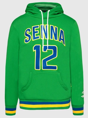 Bluza Ayrton Senna Collegiate - Green