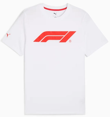 Koszulka PUMA Essentials F1 Logo - White