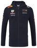 Red Bull Racing F1 Men's 2025 Team Full Zip Hoodie - Navy
