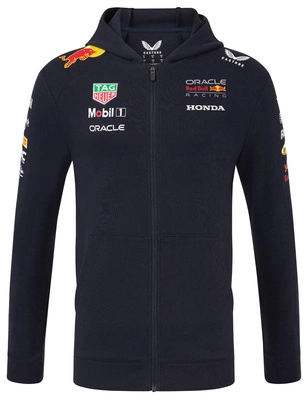 Bluza Red Bull Racing F1 2025 Team Full Zip Hoodie