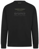 Aston Martin F1 Team Men's Stealth Logo Crew Sweatshirt
