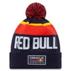 Czapka zimowa Red Bull Racing F1 New Era Wordmark Cuff Beanie