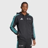 Mercedes AMG Petronas F1 adidas Men's DNA Zip Hoodie - Black