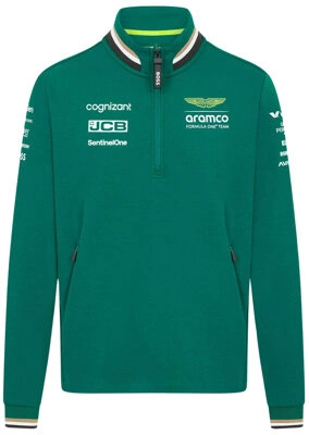 Bluza Aston Martin F1 Team 2024 Quarter Zip Sweater