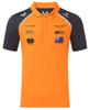 McLaren F1 Men's 2025 Oscar Piastri Polo Shirt - Papaya