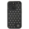 Etui Mercedes-Benz Hard Case Silver Stars Pattern iPhone 13 Pro