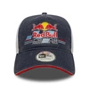 Red Bull Racing F1 New Era Re-Edition Trucker Hat - Navy