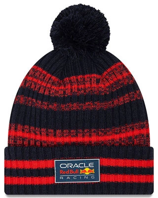 New Era Red Bull Racing Navy Cuff Knit Beanie Hat
