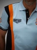 Gulf Racing Team Men's Polo Shirt - Gulf Blue