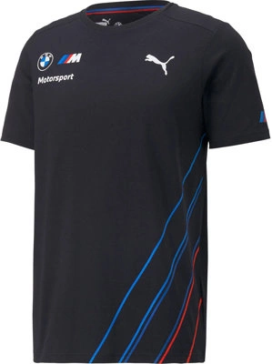 BMW M Motorsport Puma Men's T-Shirt - Navy
