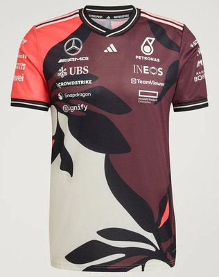 Koszulka Mercedes-AMG Petronas F1 adidas Driver Jersey Authentic