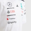 Koszulka dziecięca Mercedes AMG Petronas F1 adidas 2025 Driver - White