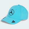 Mercedes AMG Petronas F1 adidas 2025 George Russell Driver Hat - Blue
