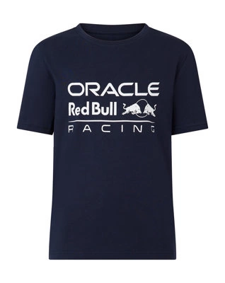 Red Bull Racing F1 Kids Large Logo T-Shirt - Night Sky
