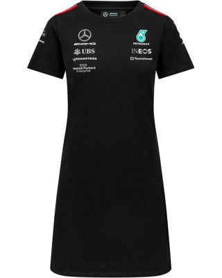 Mercedes AMG Petronas F1 Women's Team T-shirt Dress