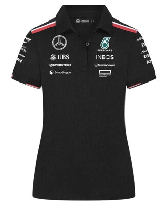 Koszulka polo damska Mercedes AMG Petronas F1 Team 2024