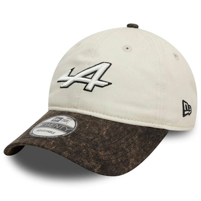 Alpine F1 Team New Era 9Twenty Acid Wash Baseball Hat - Beige