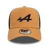 Alpine F1 Team New Era Seasonal E-Frame Trucker Hat - Brown/Black