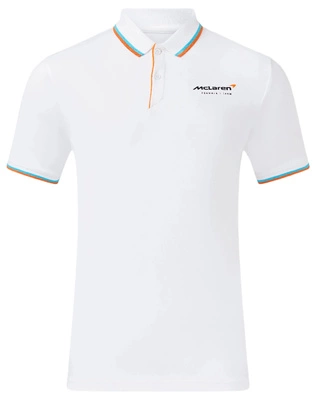 Koszulka polo McLaren F1 Core Essentials - White