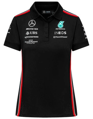 Koszulka polo damska Mercedes AMG F1