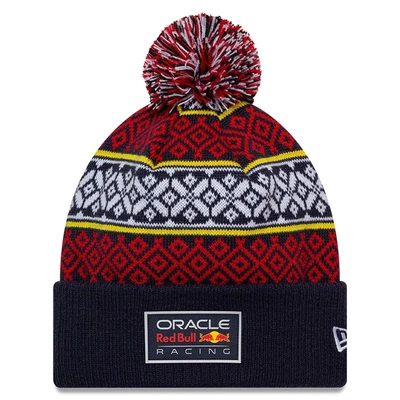 Czapka zimowa Red Bull Racing F1 New Era Xmas Cuff Beanie