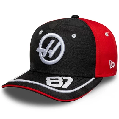 Haas F1 New Era 9Seventy 2025 Oliver Bearman Driver Hat - Black/Red