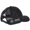Czapka Mercedes AMG Petronas F1 adidas 2025 Star Trucker - Black
