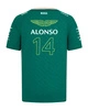 Aston Martin F1 Team Kids 2024 Fernando Alonso Driver T-Shirt
