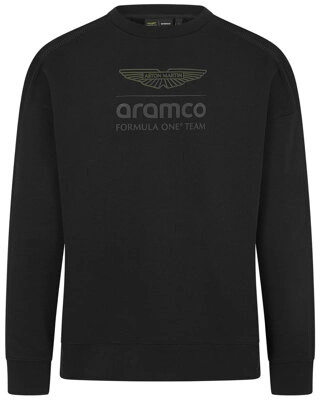 Bluza Aston Martin F1 Team Stealth Crew Sweatshirt