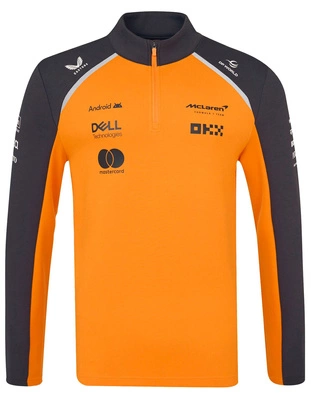 Bluza McLaren F1 2025 Team Quarter Zip Top