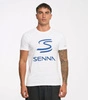 Ayrton Senna Legacy Logo T-Shirt - White