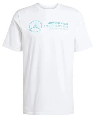 Koszulka Mercedes AMG Petronas F1 adidas Graphic DNA - White