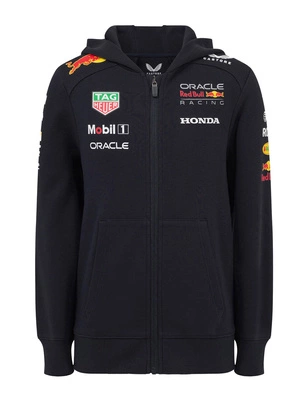 Bluza dziecięca Red Bull Racing F1 2025 Full Zip Hoodie