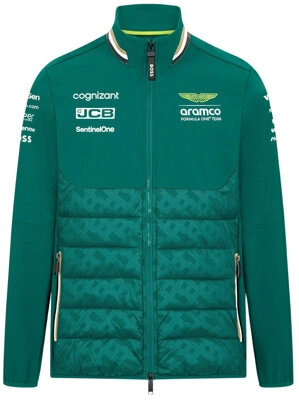 Kurtka Aston Martin F1 Team 2024 Hybrid Jacket