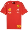 Scuderia Ferrari F1 Men's 2024 Carlos Sainz T-Shirt