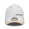 McLaren F1 Team New Era Contrast Piping Baseball Hat - White
