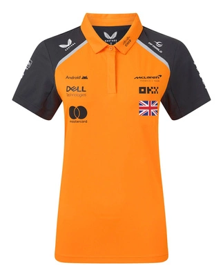Koszulka polo damska McLaren F1 Lando Norris 2025