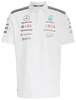 Koszulka polo Mercedes AMG Petronas F1 adidas 2025 - White